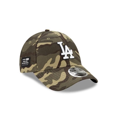 Los Angeles Dodgers Gorra | New Era MLB Armed Forces Weekend Stretch Snap 9forty Adjustable Cap Mexico - Verdes